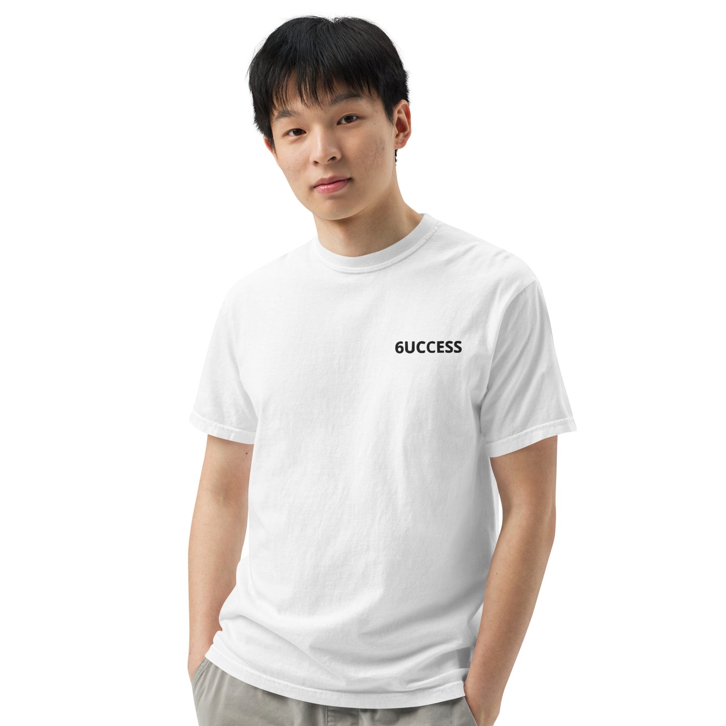 6UCCESS T-Shirt w/ Black Embroidered (left)