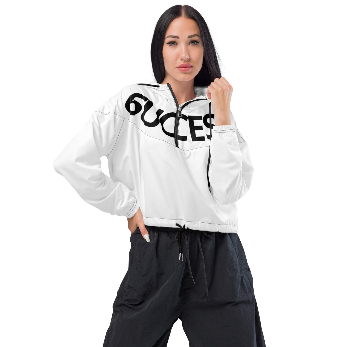 6UCCESS Women’s Cropped Windbreaker