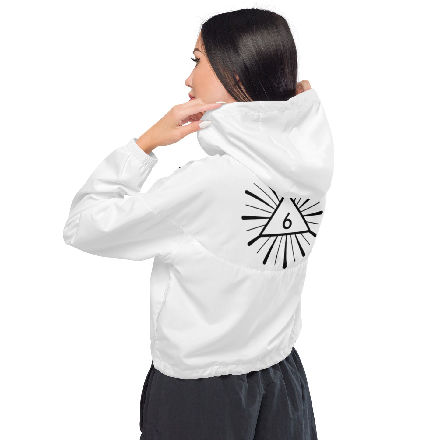 6UCCESS Women’s Cropped Windbreaker