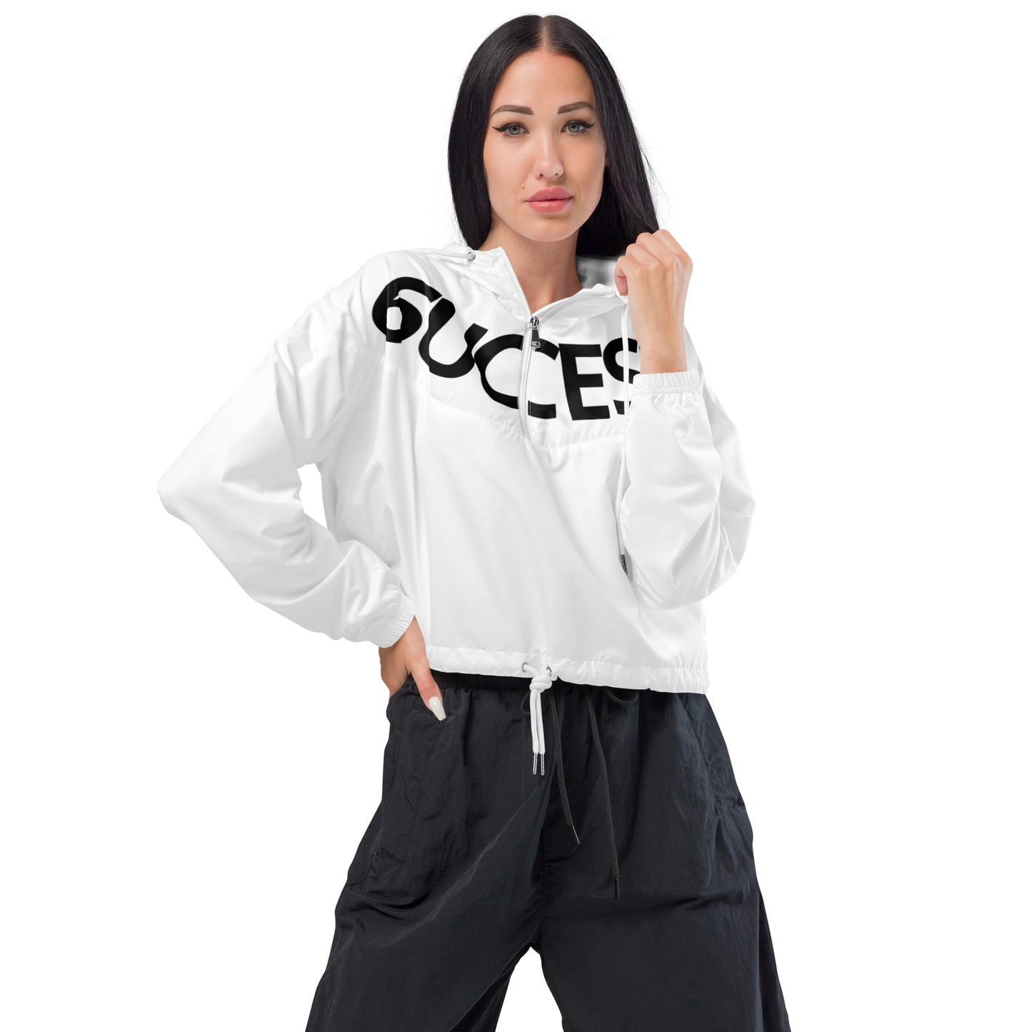 6UCCESS Women’s Cropped Windbreaker