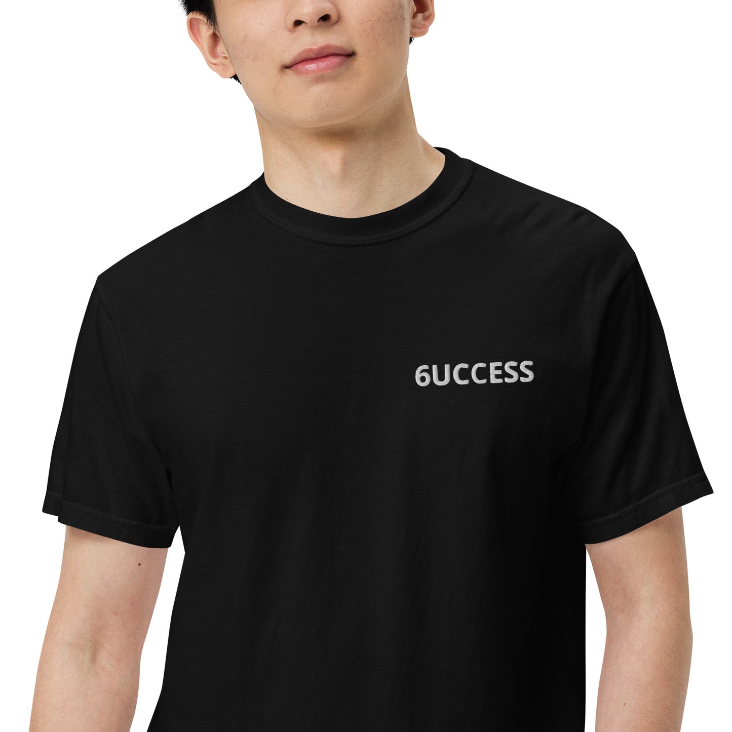 6UCCESS T-Shirt w/ White Embroidered (left)