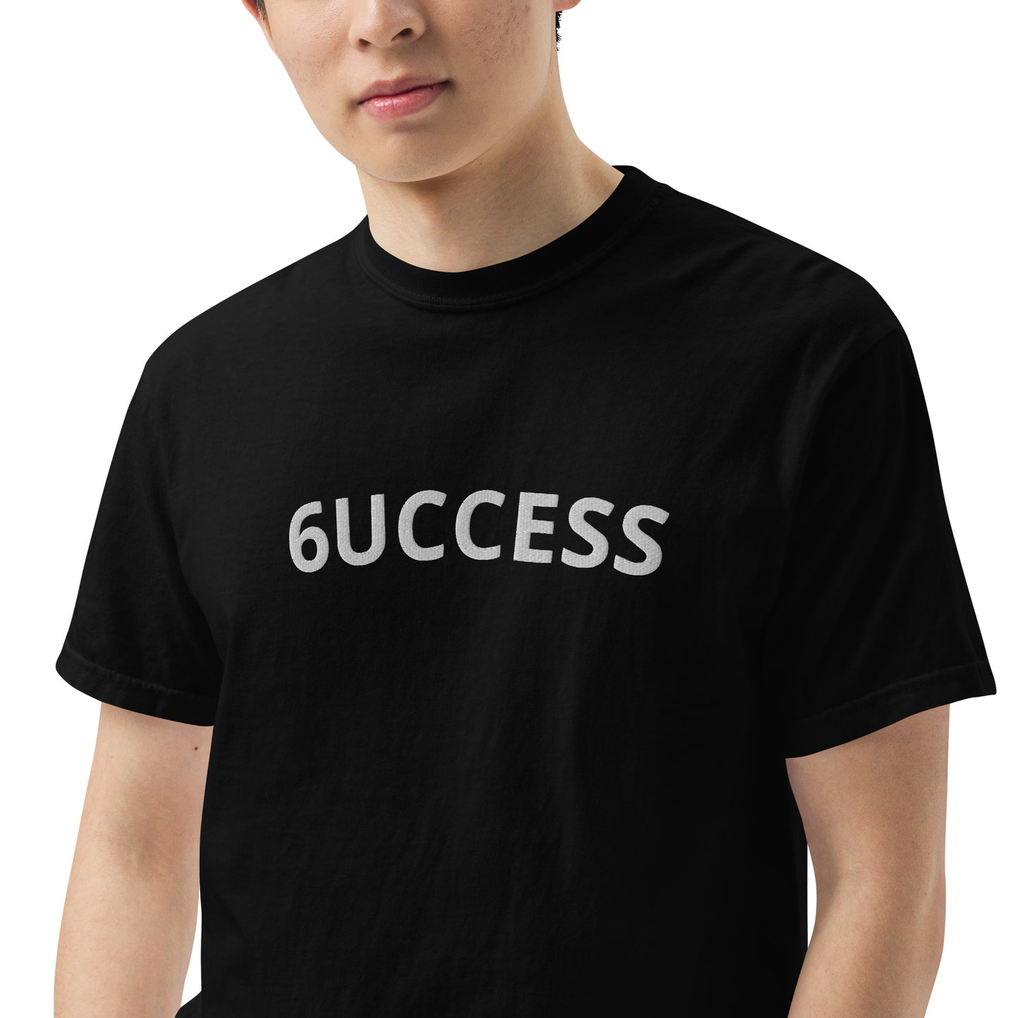6UCCESS T-Shirt w/ White Embroidered (center)
