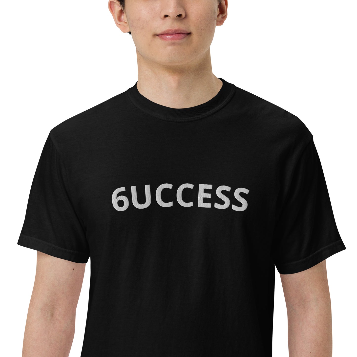 6UCCESS T-Shirt w/ White Embroidered (center)