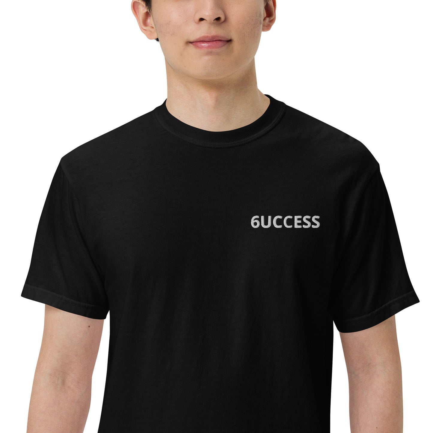 6UCCESS T-Shirt w/ White Embroidered (left)