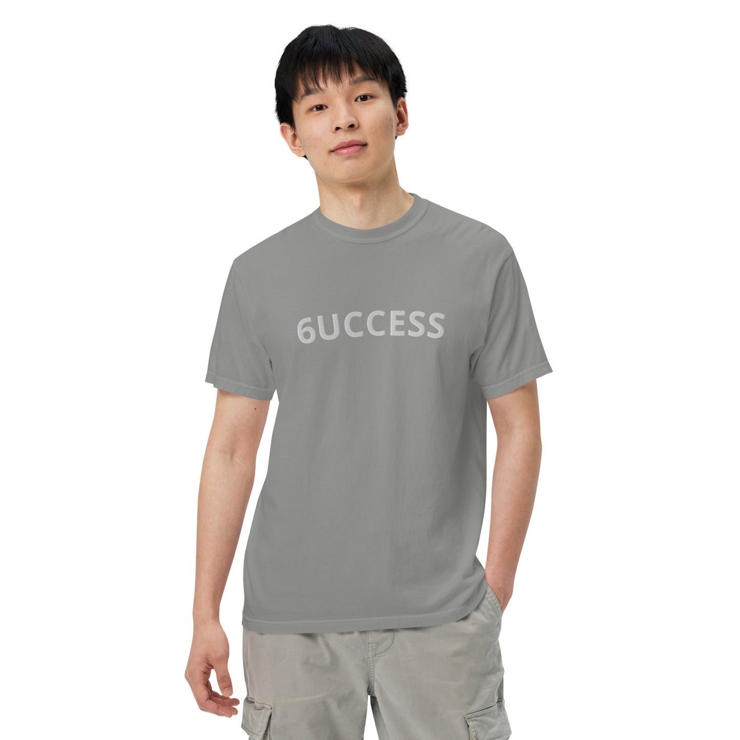 6UCCESS T-Shirt w/ White Embroidered (center)