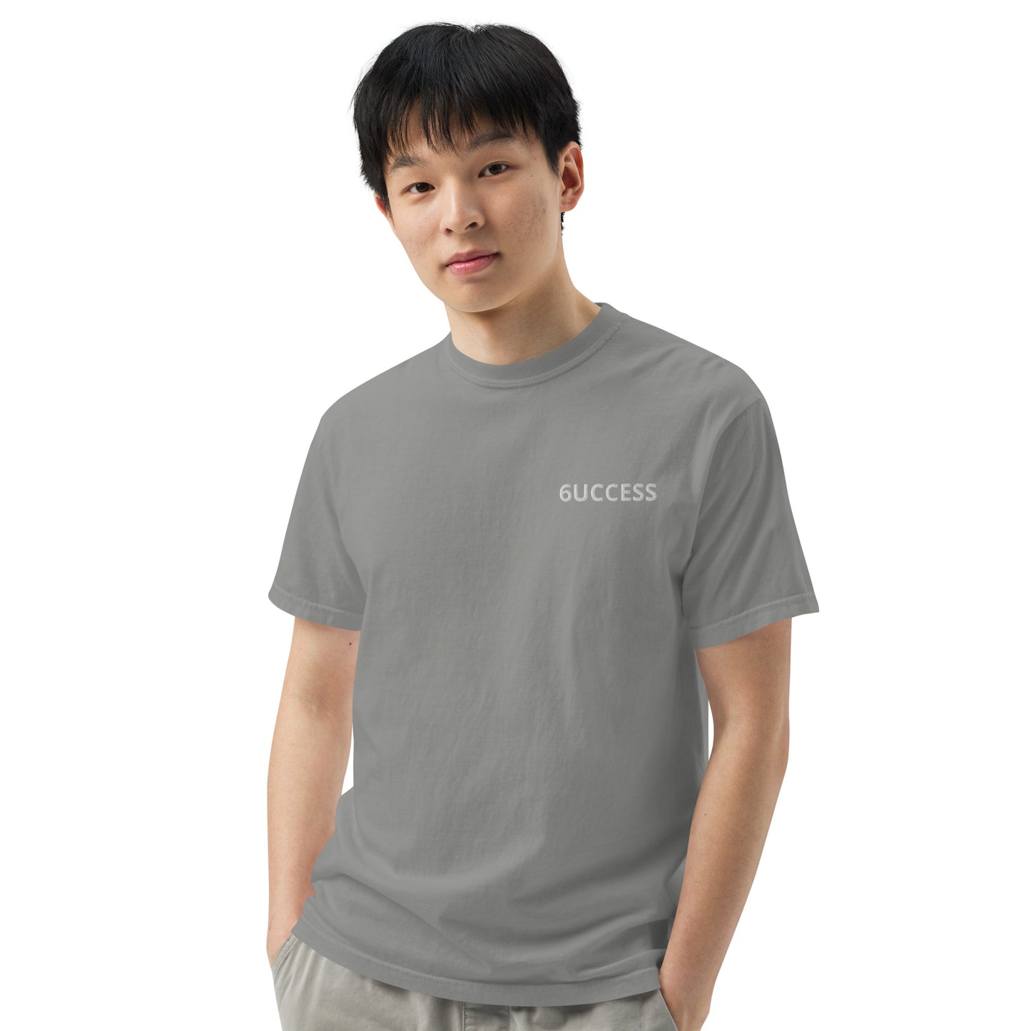6UCCESS T-Shirt w/ White Embroidered (left)