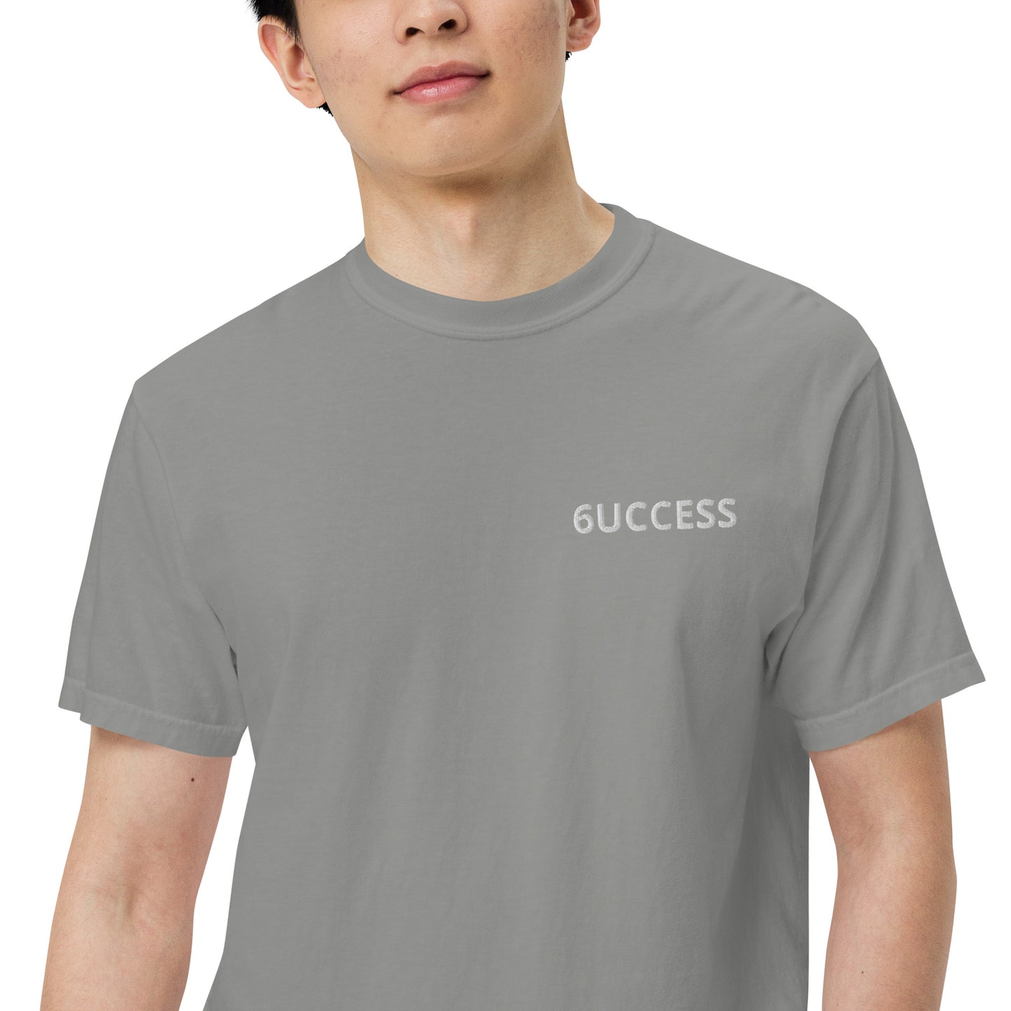 6UCCESS T-Shirt w/ White Embroidered (left)
