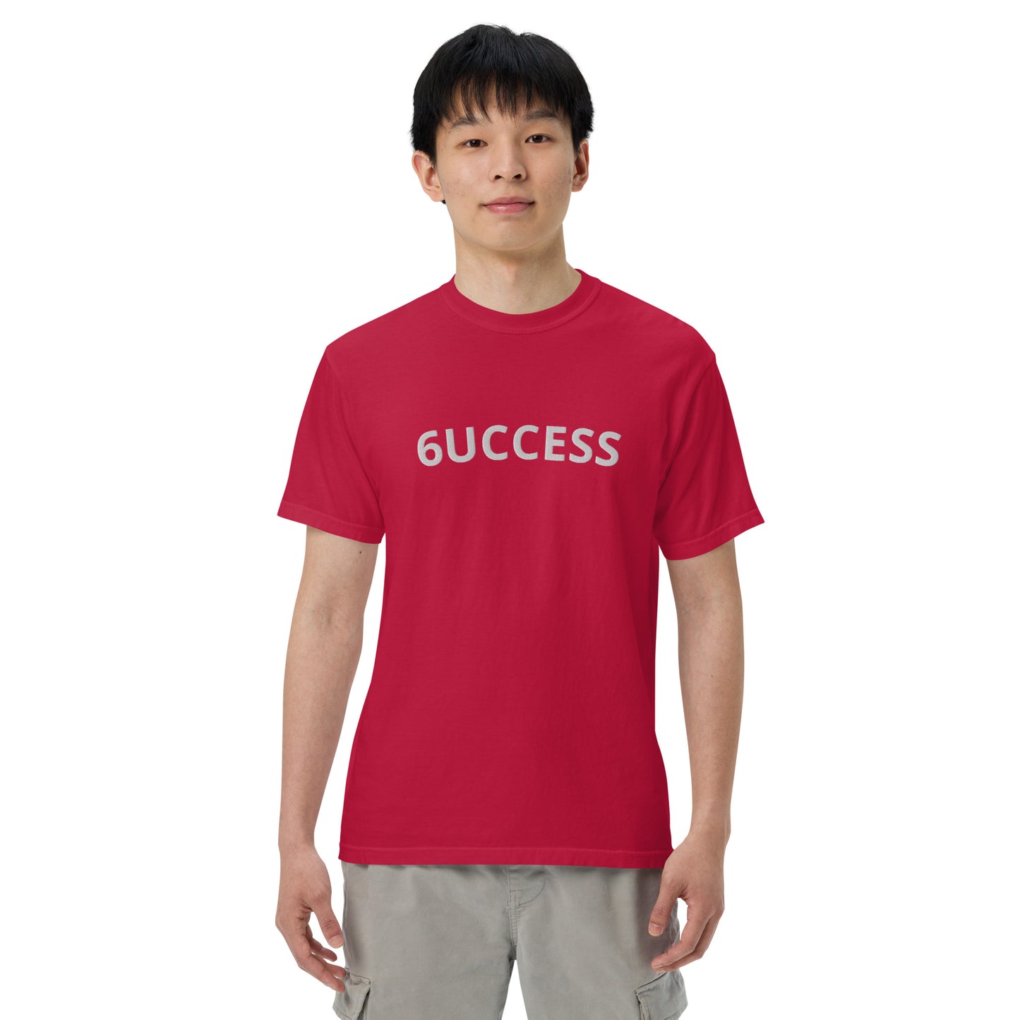 6UCCESS T-Shirt w/ White Embroidered (center)