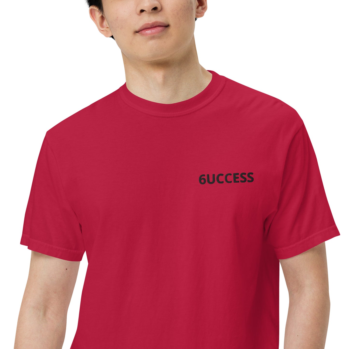 6UCCESS T-Shirt w/ Black Embroidered (left)