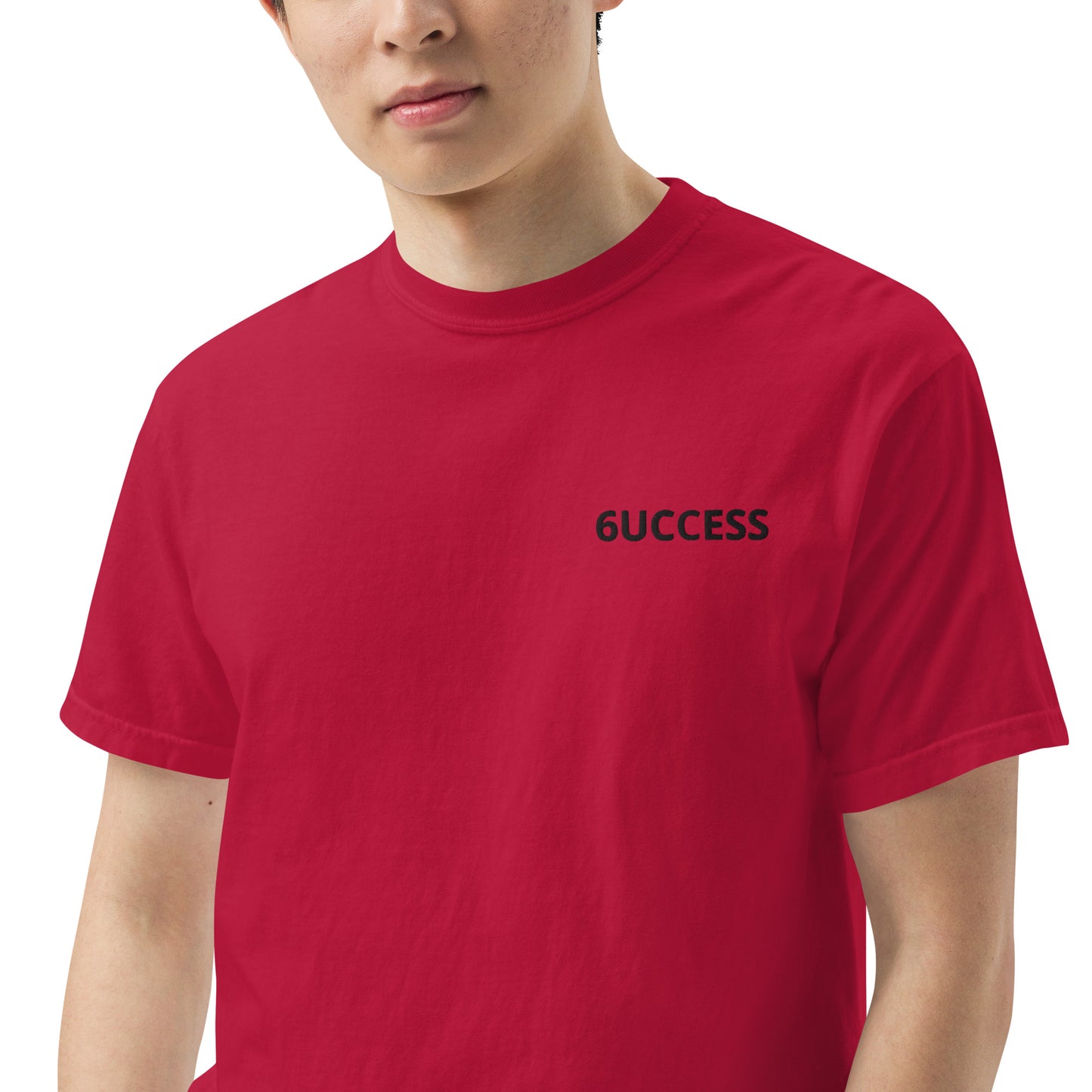 6UCCESS T-Shirt w/ Black Embroidered (left)