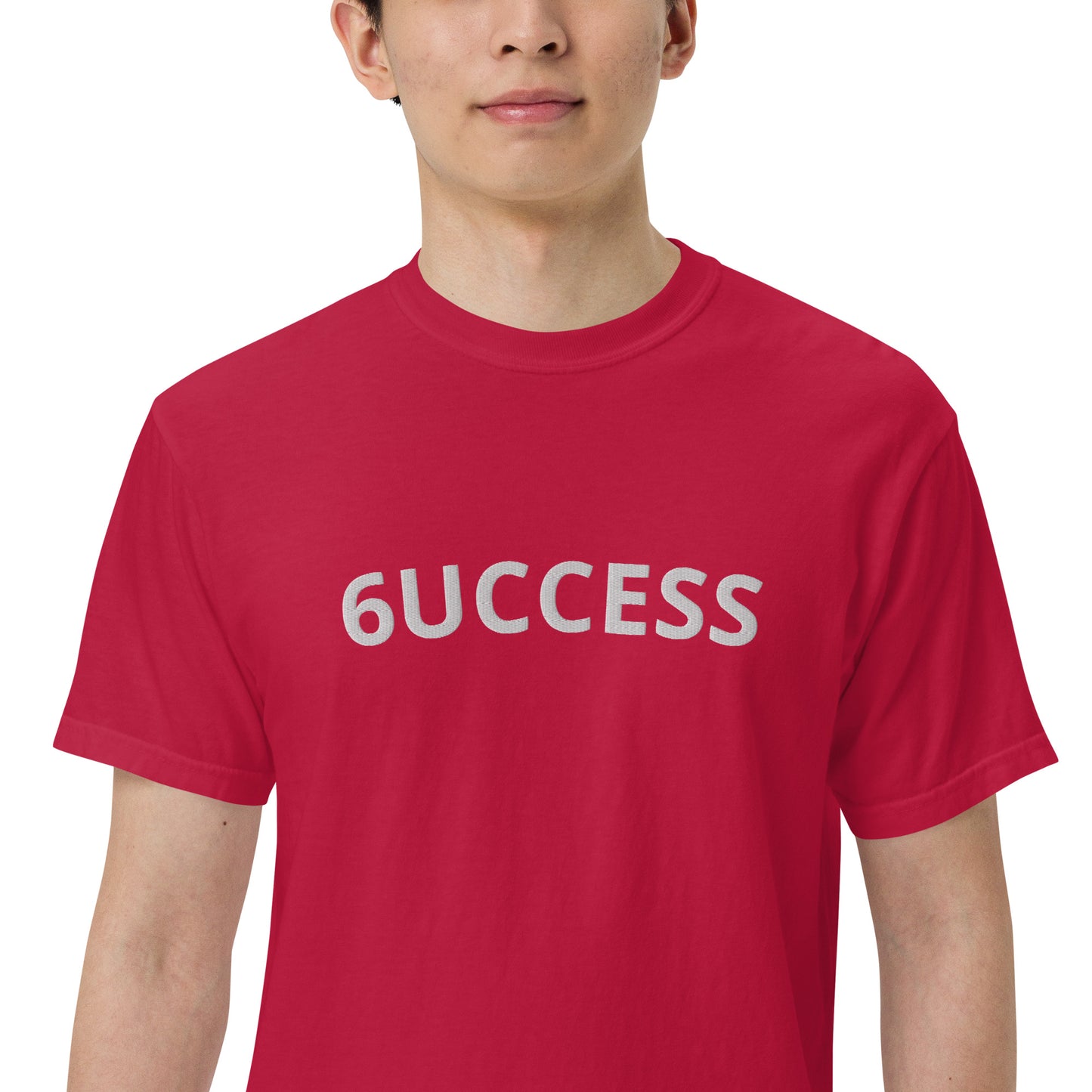 6UCCESS T-Shirt w/ White Embroidered (center)