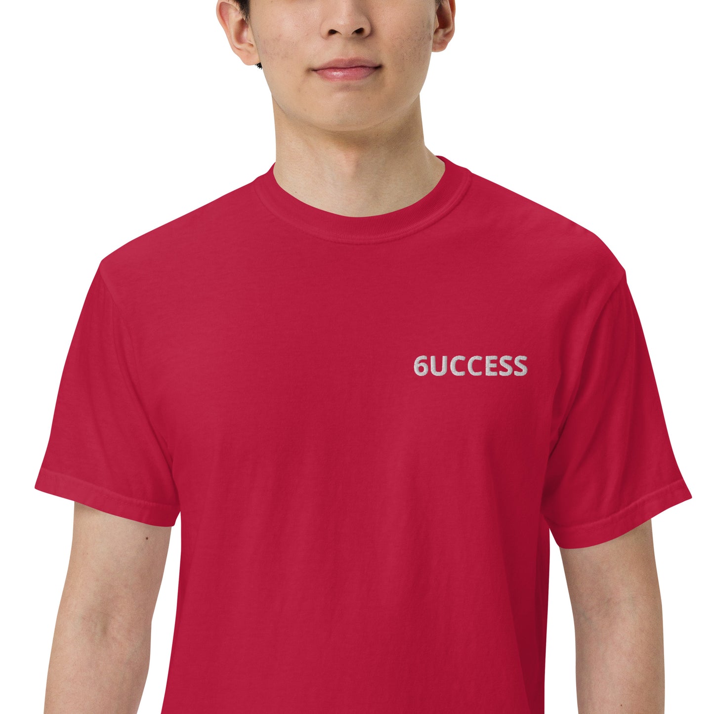 6UCCESS T-Shirt w/ White Embroidered (left)