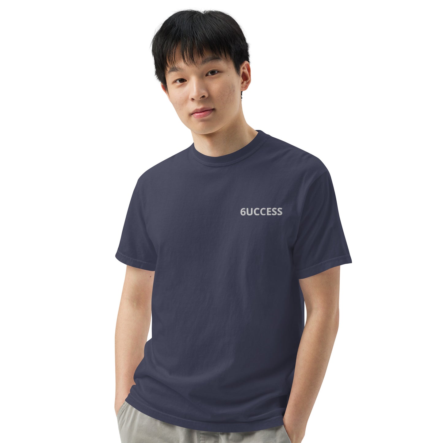 6UCCESS T-Shirt w/ White Embroidered (left)