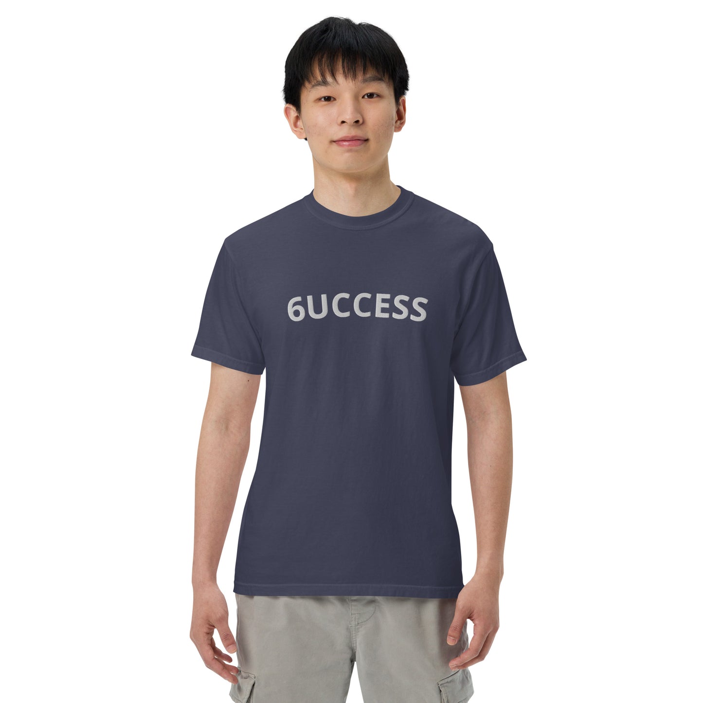 6UCCESS T-Shirt w/ White Embroidered (center)