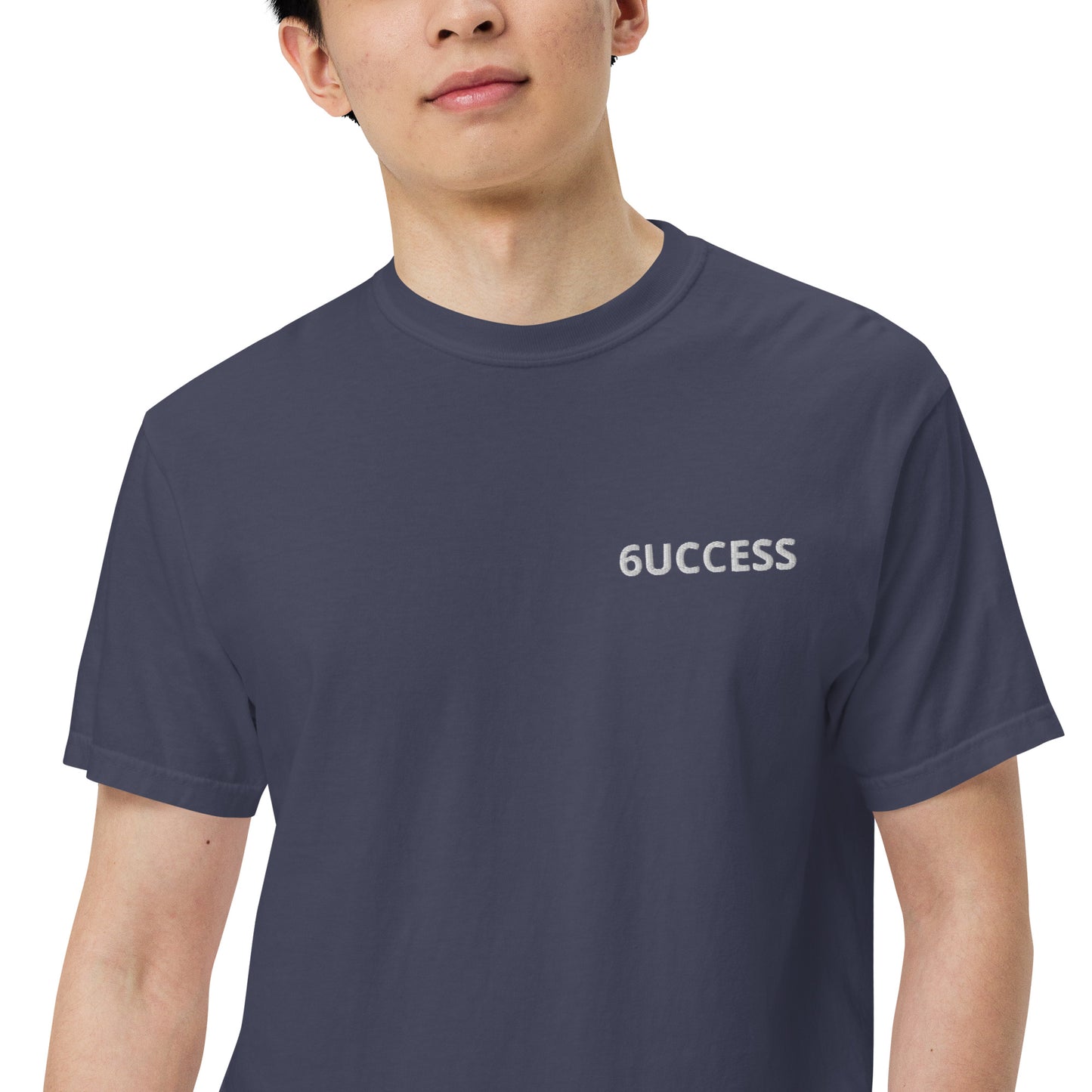 6UCCESS T-Shirt w/ White Embroidered (left)