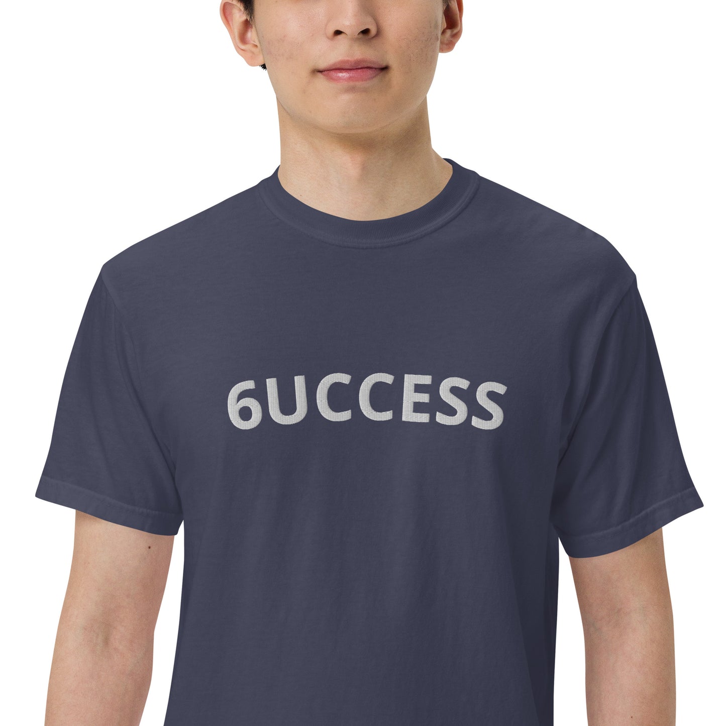 6UCCESS T-Shirt w/ White Embroidered (center)