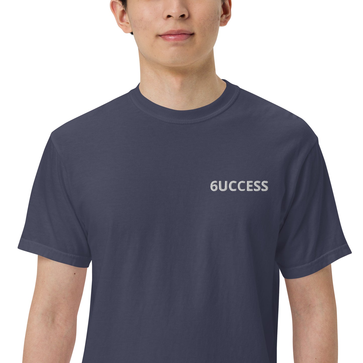 6UCCESS T-Shirt w/ White Embroidered (left)