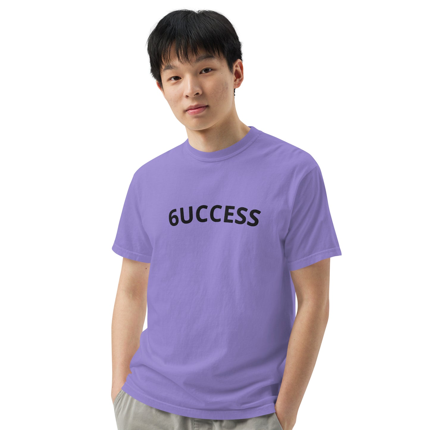 6UCCESS T-shirt w/ Black Embroidered (center)