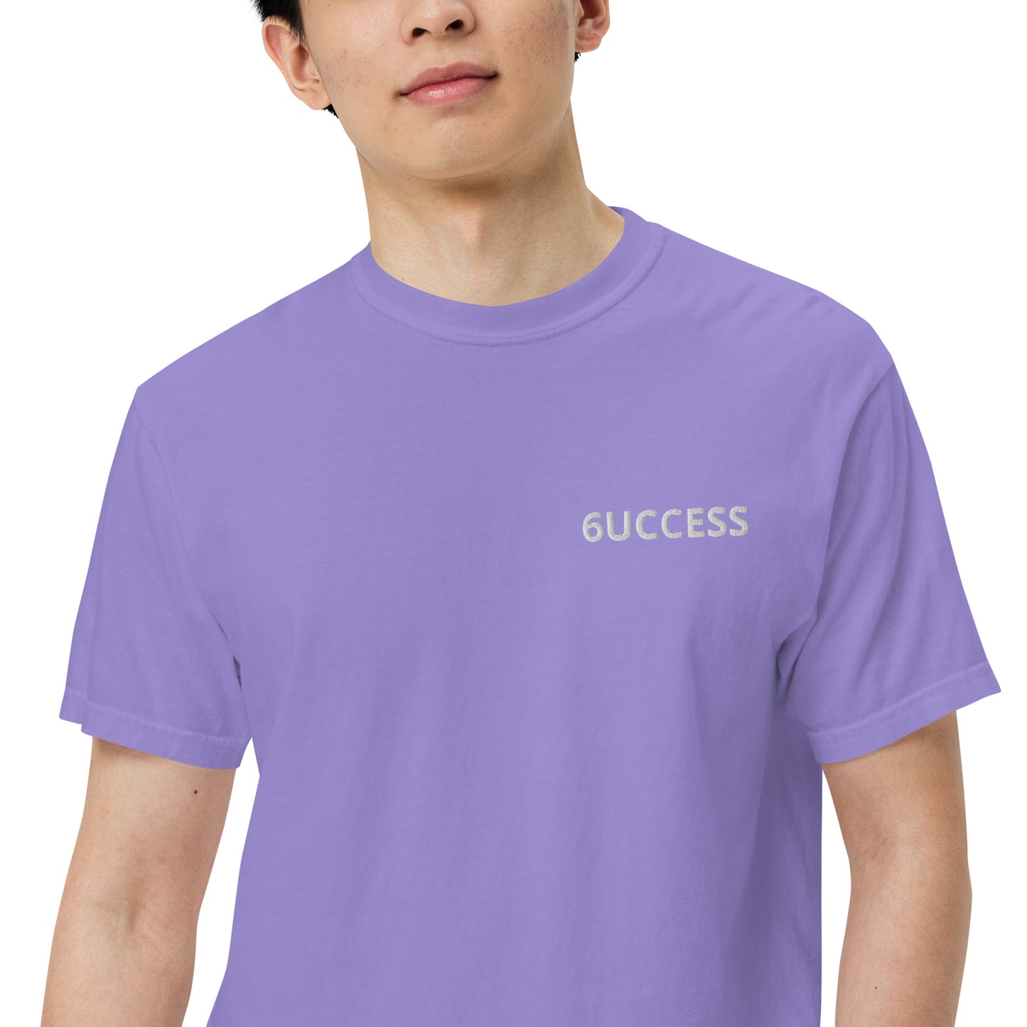 6UCCESS T-Shirt w/ White Embroidered (left)
