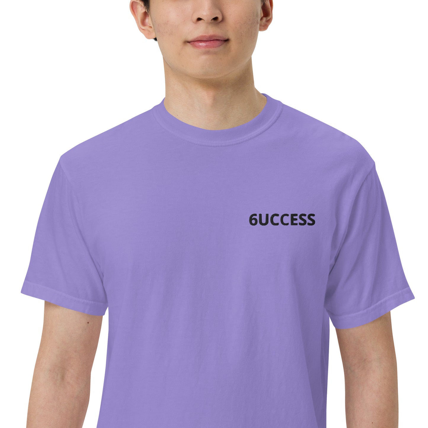 6UCCESS T-Shirt w/ Black Embroidered (left)