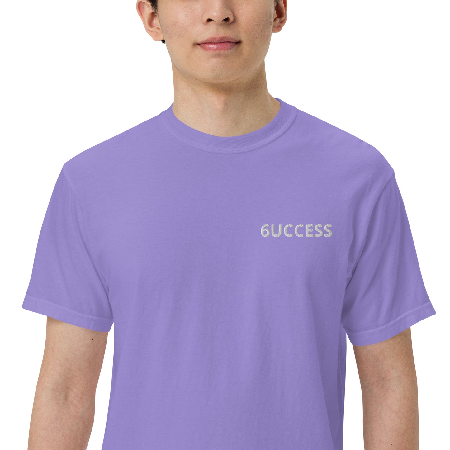 6UCCESS T-Shirt w/ White Embroidered (left)