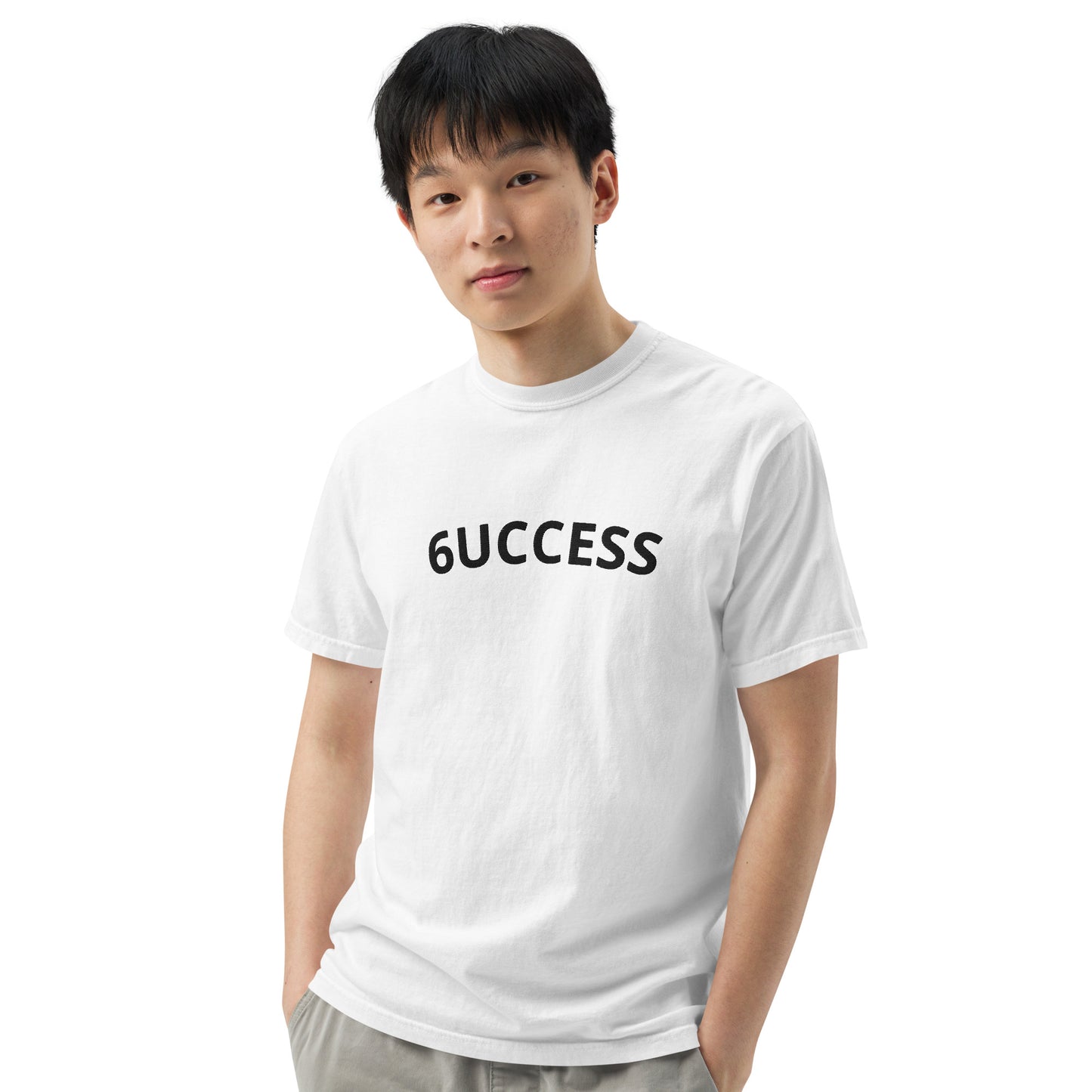 6UCCESS T-shirt w/ Black Embroidered (center)