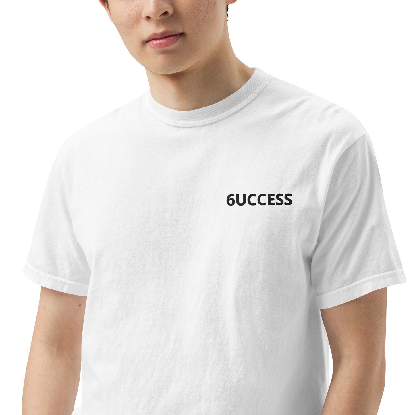 6UCCESS T-Shirt w/ Black Embroidered (left)