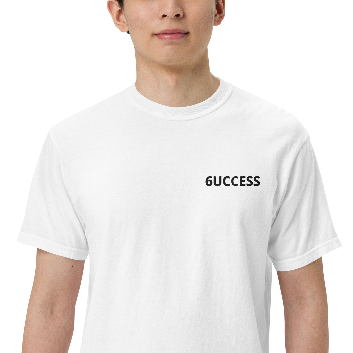 6UCCESS T-Shirt w/ Black Embroidered (left)