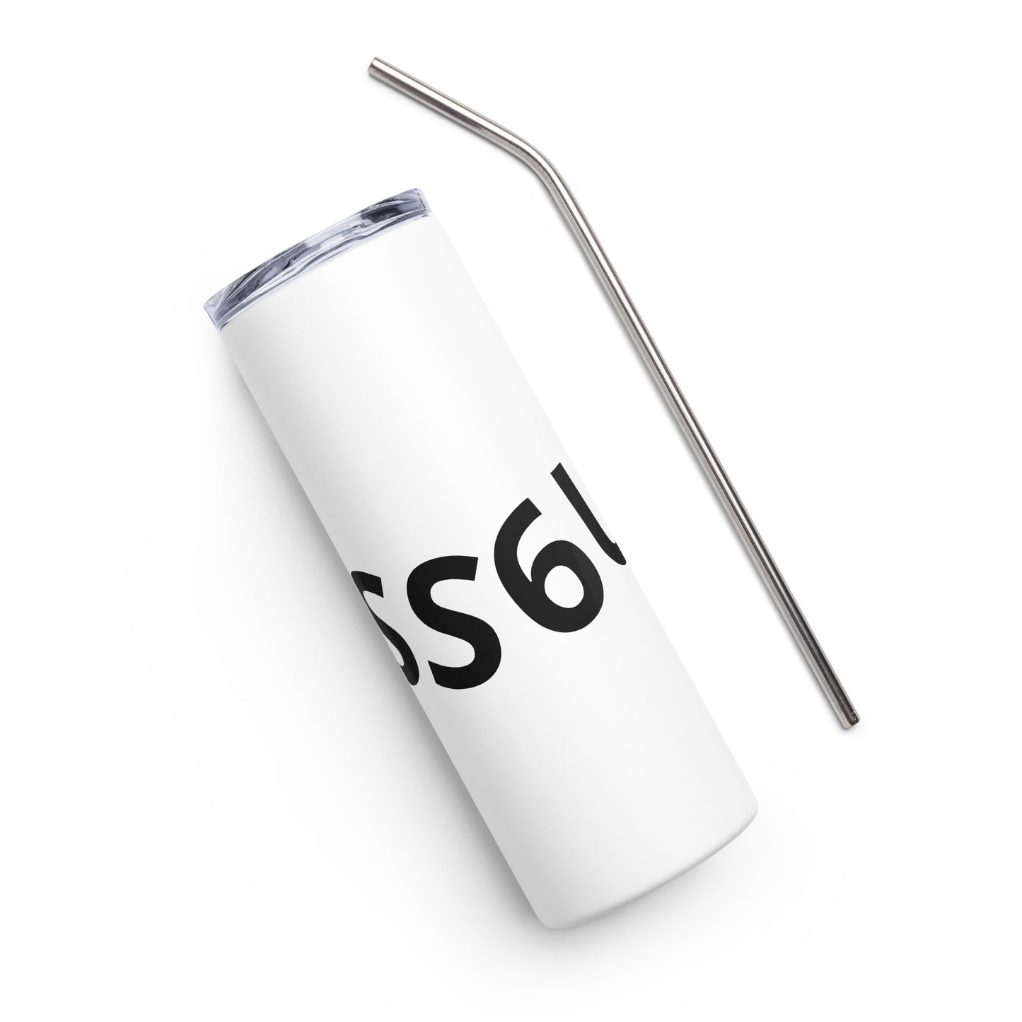 6UCCESS Stainless steel tumbler (white)